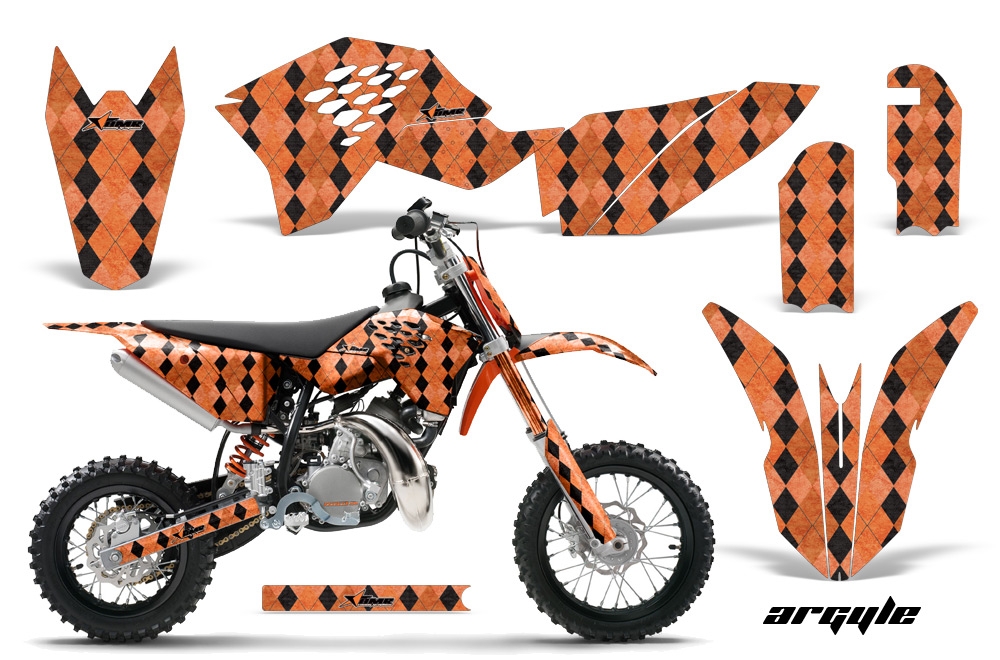 KTM-SX50 09-12 Graphics Kit Decal ARGYLE O